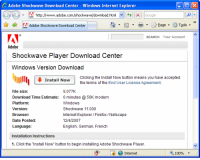Adobe Shockwave Player 11.6.0.626